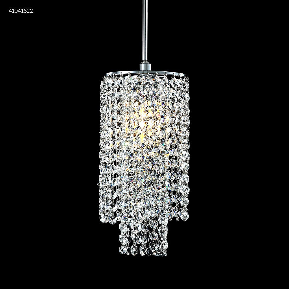 James R Moder 41041 Contemporary Crystal One Light Pendant