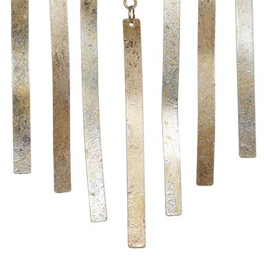 43322 Gold Mini Mirror with Metal Tassels - 3 shapes