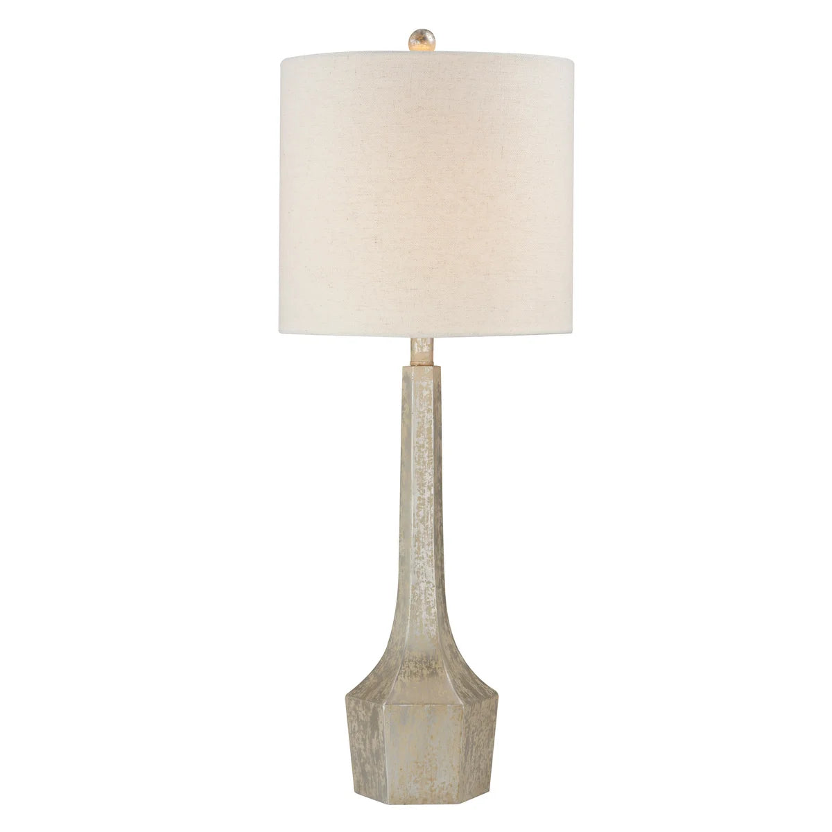 Forty West Designs 710246 Maya Silver and Pewter Table Lamp