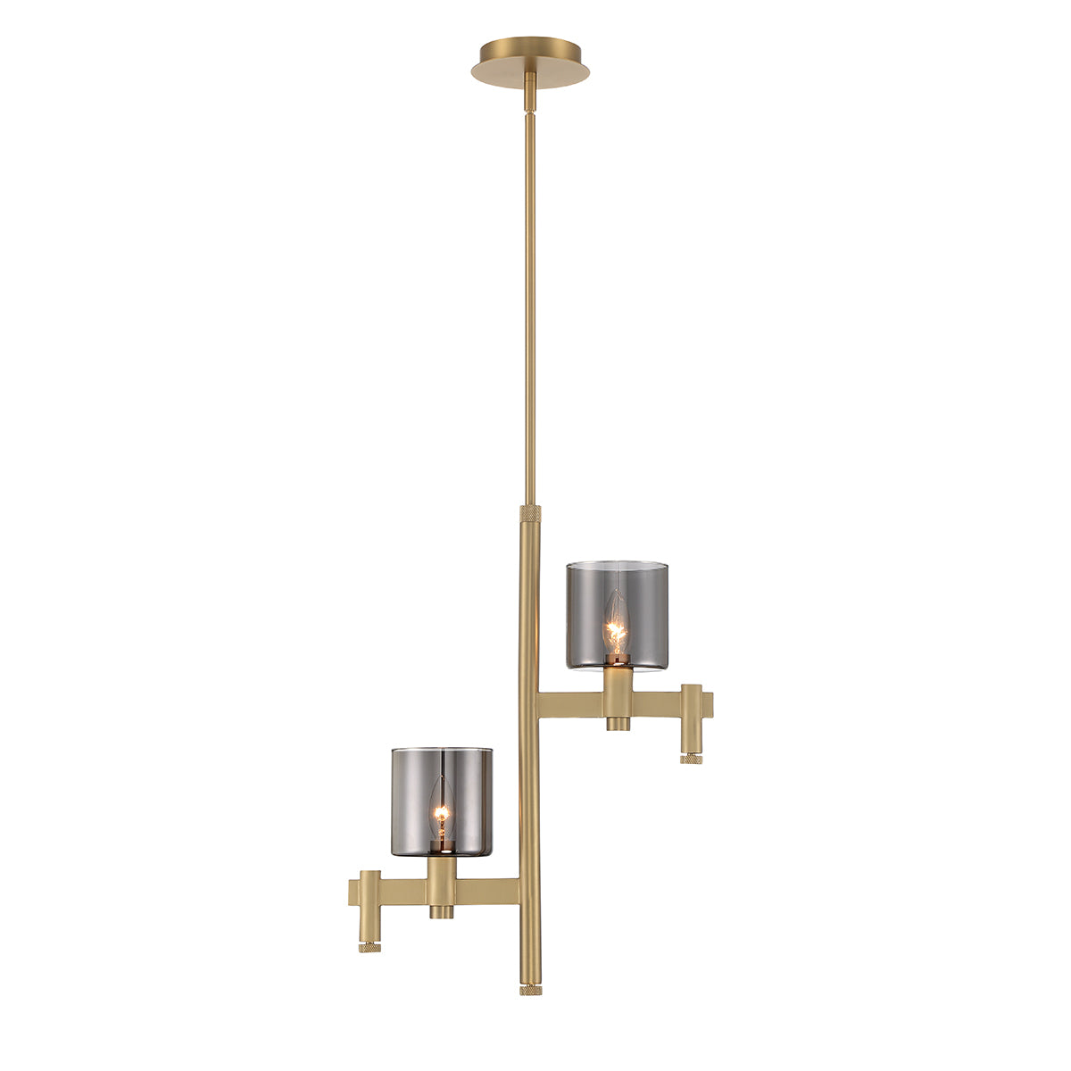 Eurofase 46520-012 Decato 2 Light Pendant Gold