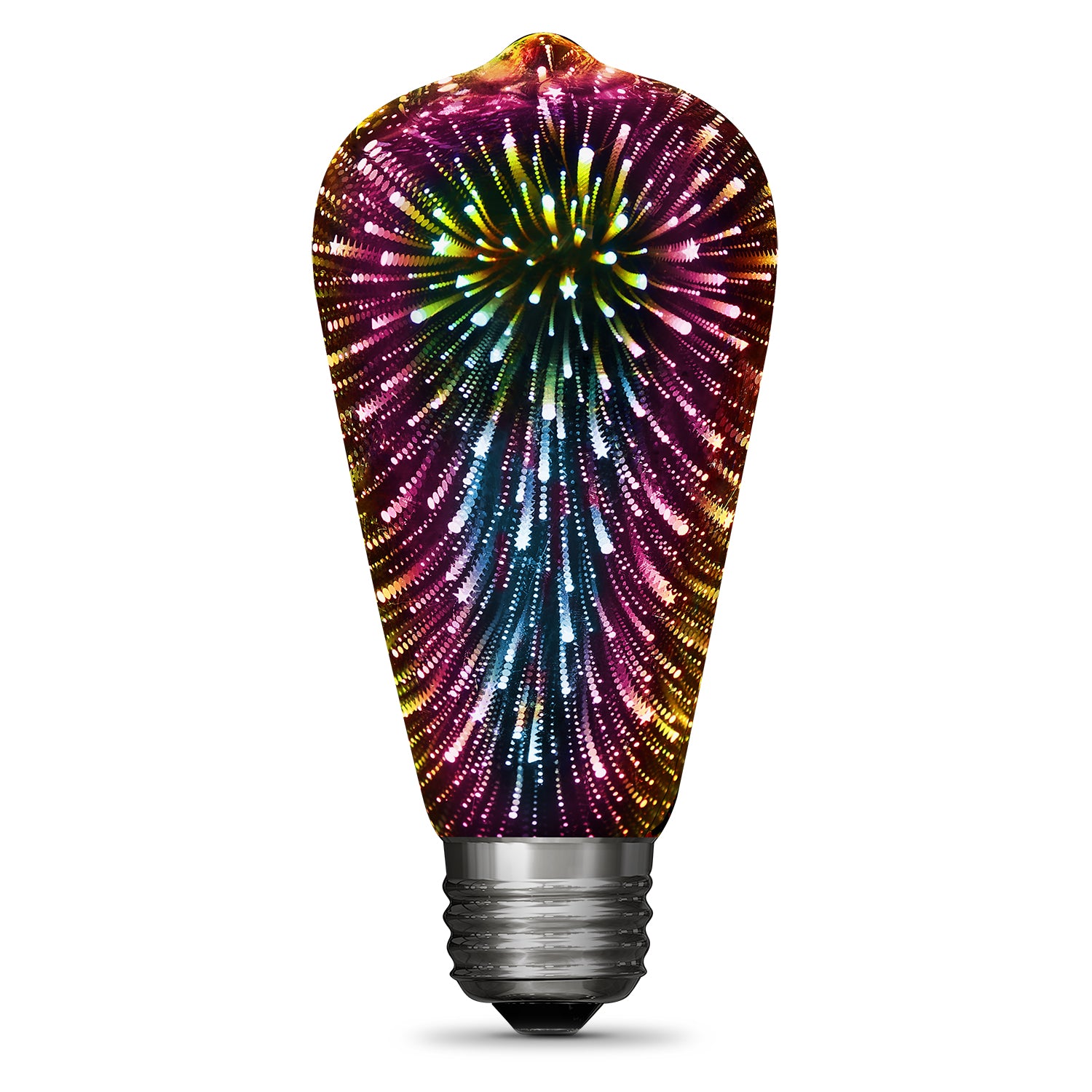 Feit ST19/PRISM/LED Infinity 3D Fireworks Effect LED ST19 Light Bulb