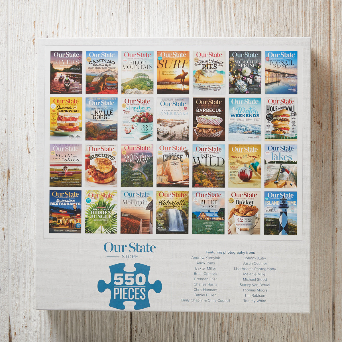 Our State Covers Jigsaw Puzzle