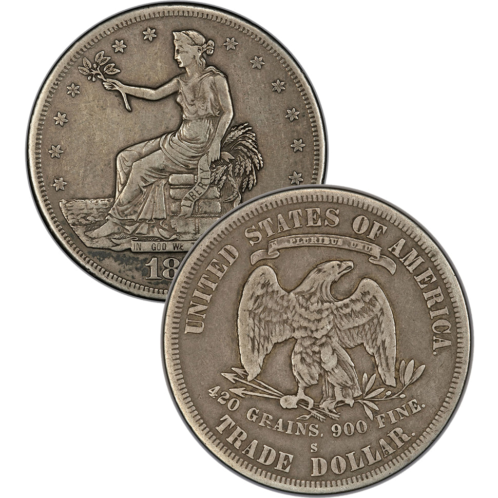 1875-CC Trade Dollar