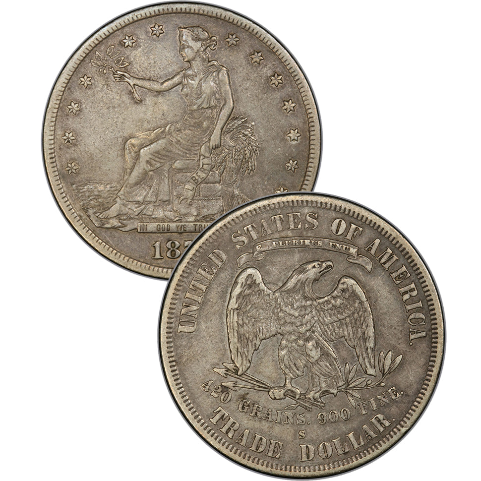 1876-S Trade Dollar