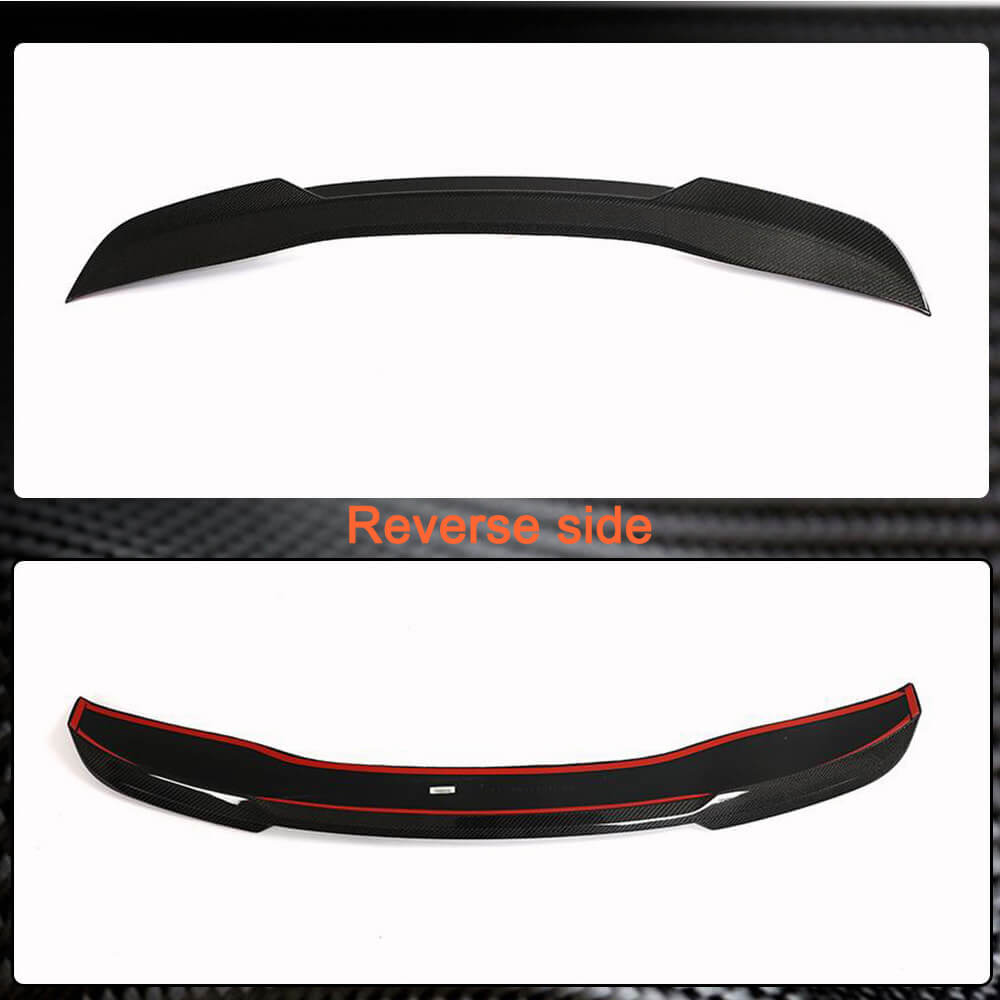 For Honda Civic 11th 2022-2023 Carbon Fiber Rear Trunk Spoiler Boot Wing Lip