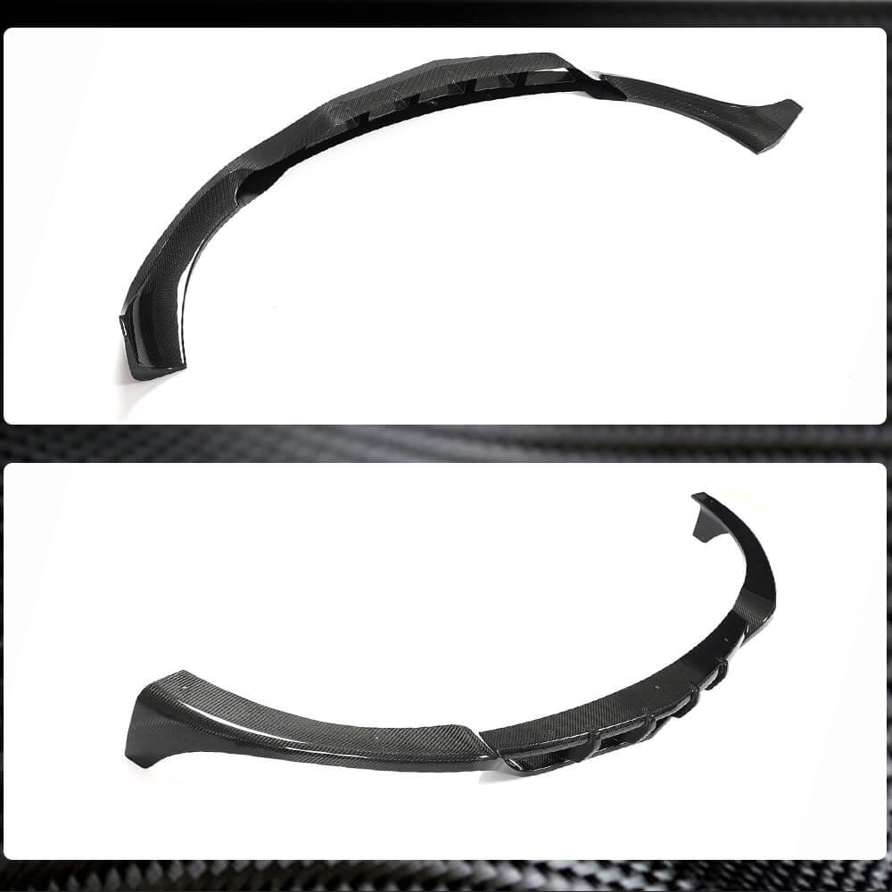 For Mercedes Benz W213 E63 (S) AMG Carbon Fiber Front Bumper Lip Spoiler Wide Body Kit