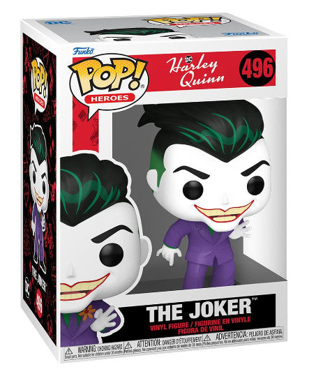 Funko Pop Vinyl Heroes- Harley Quinn - The Joker 496
