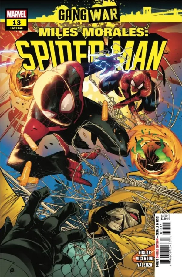 Miles Morales: Spider-Man Issue #13 LGY #295 December 2023 Cover A Comic Book
