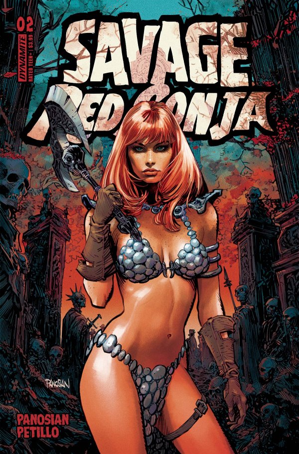 Savage Red Sonja Issue #2 November 2023 Cover A Comic Book