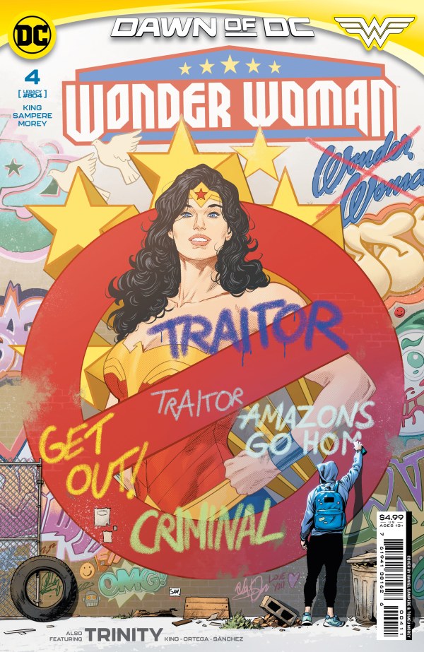 Wonder Woman Issue #4 LGY#804 December 2023 Cover A Comic Book