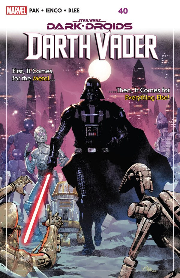 Star Wars: Darth Vader Issue #40 November 2023 Cover A Comic Book