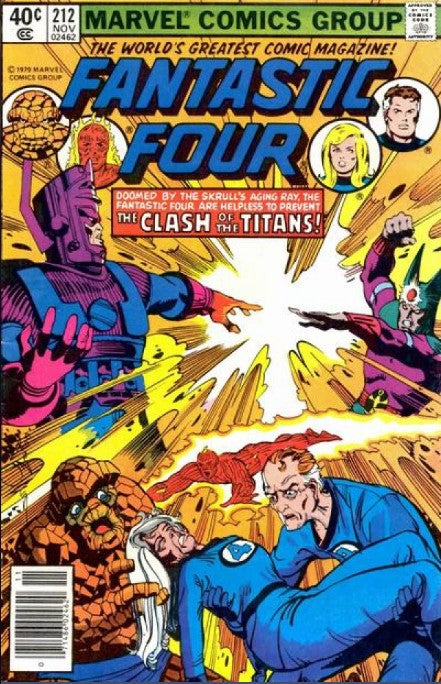 Fantastic Four Issue #212 November 1979 Comic Book