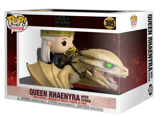 Funko Pop Vinyl Rides Super Deluxe - House of the Dragon - Queen Rhaenyra w/ Syrax 305