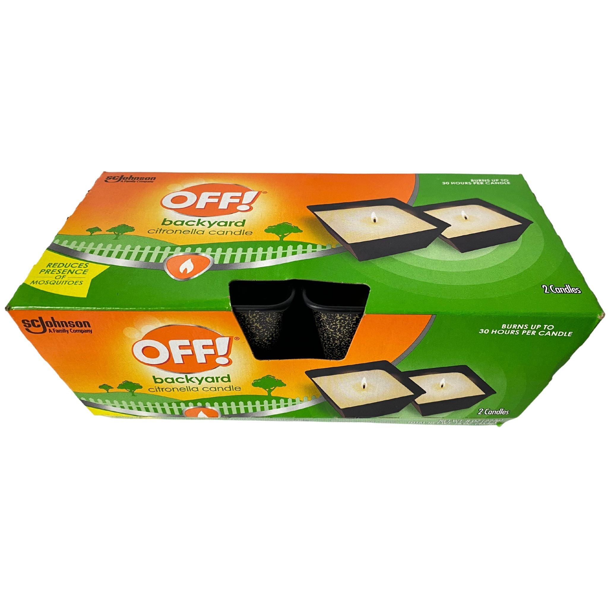 OFF! Citronella Candle Bucket Twin Pack (40 Pcs Lot)
