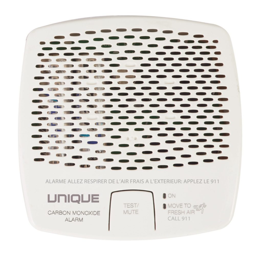 Unique Carbon Monoxide Alarm System with safety shut off