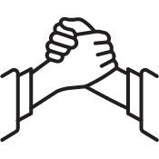 Nachdrücklich unterstützen