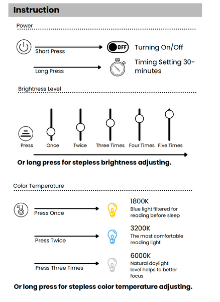 glocusent book light