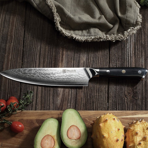 PAUDIN Professional Chef's Knife Razor Sharp All Purpose 
