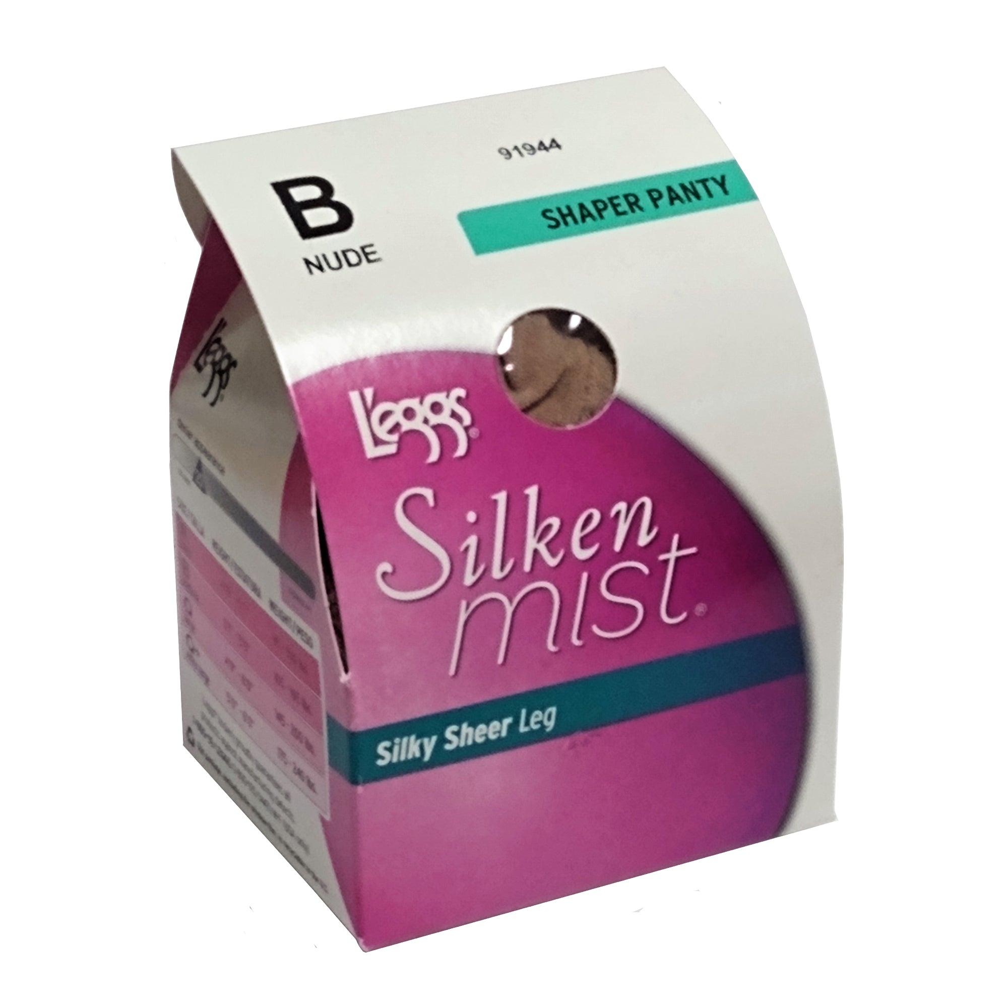 Leggs Silken Mist Shaper Panty B, 1 Pack, 1 Pair, By Hanesbrands Inc.