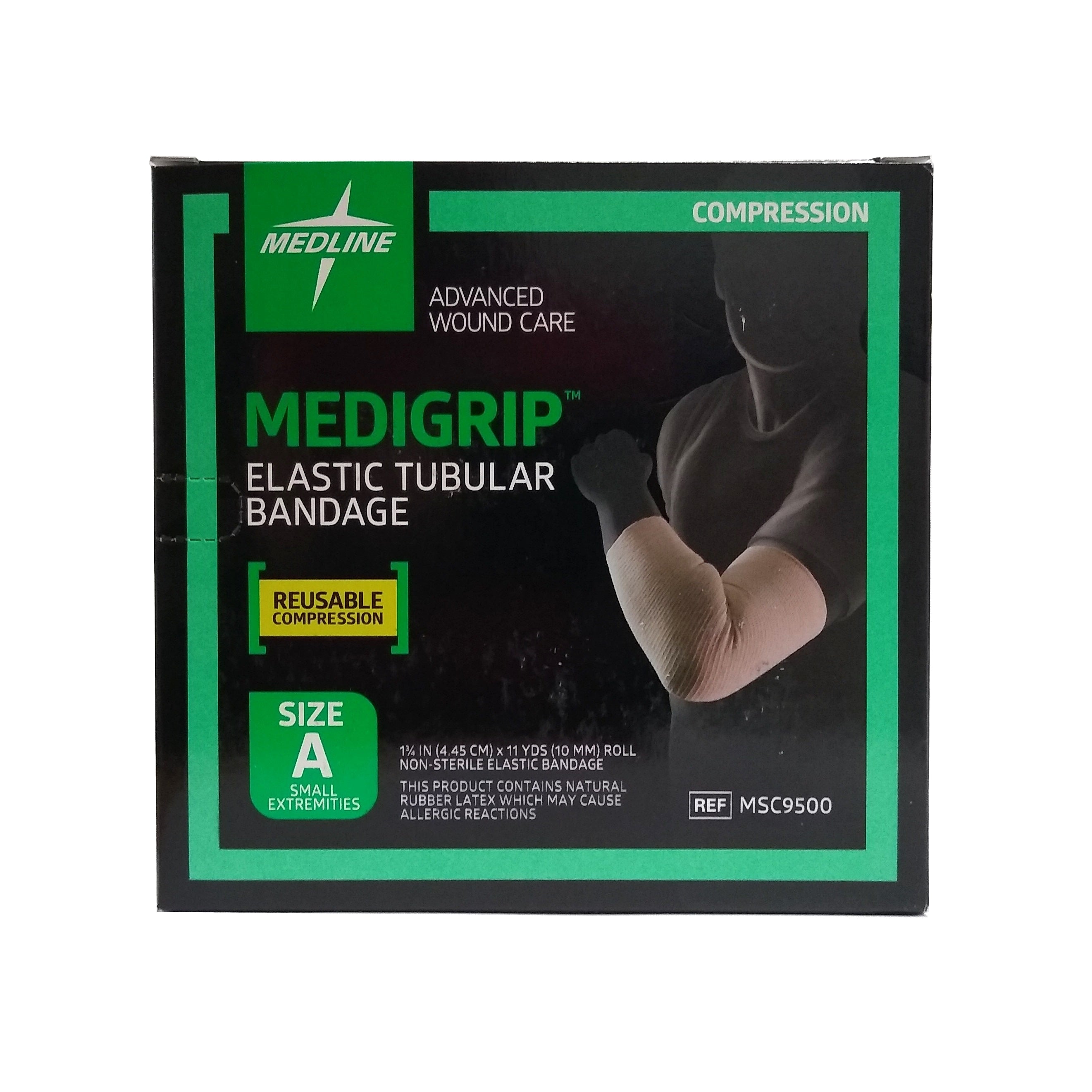 Medigrip Elasticated Tubular Support Bandage, Size A: 1-3/4