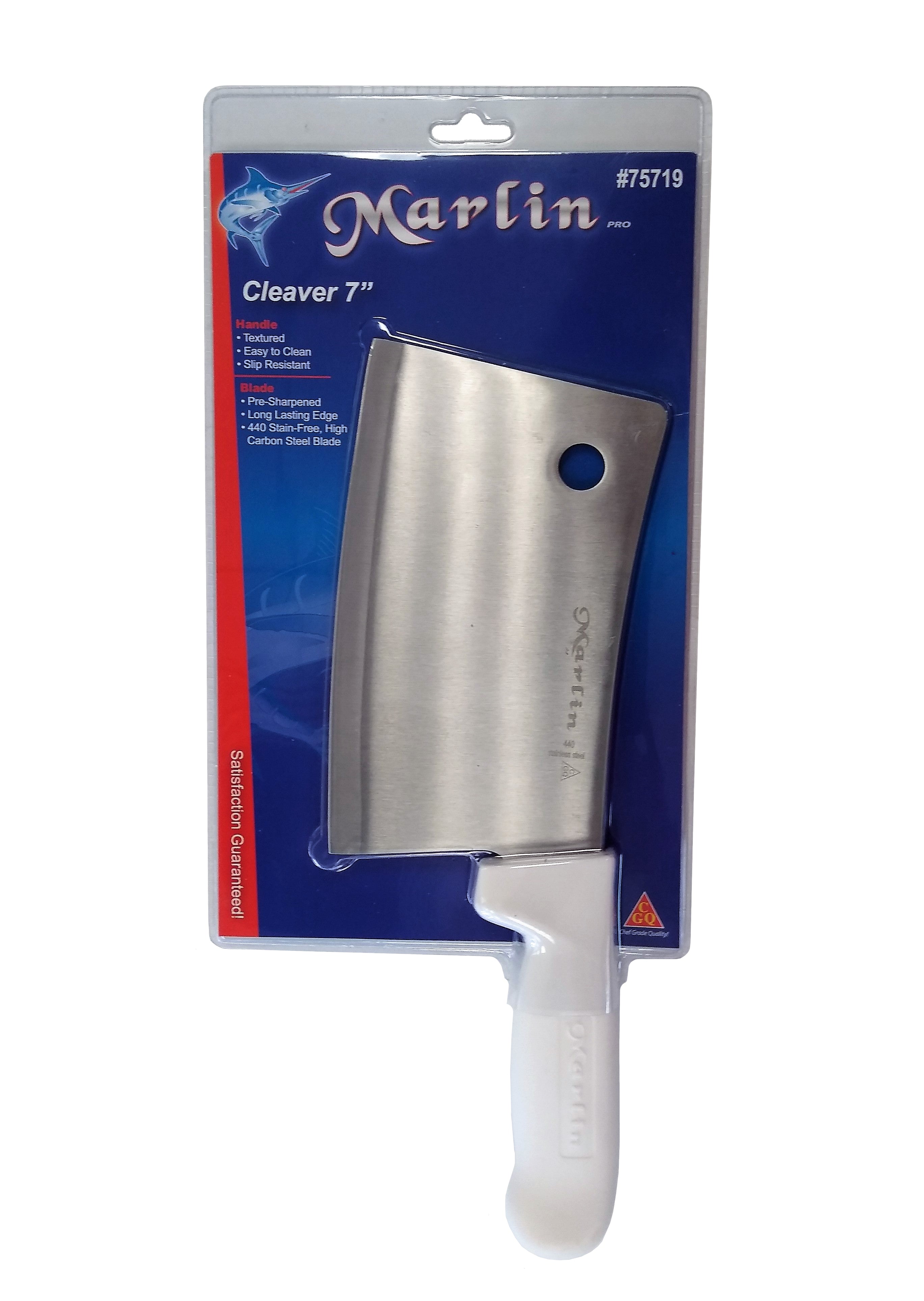 Marlin Pro Stainless Steel Cleaver 7