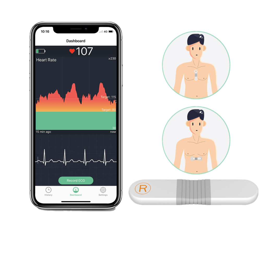 Strap-free Heart Rate Monitor for Sports