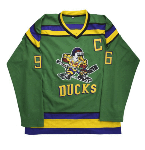 Dean Portman Mighty Ducks 21 Ice Hockey Jersey