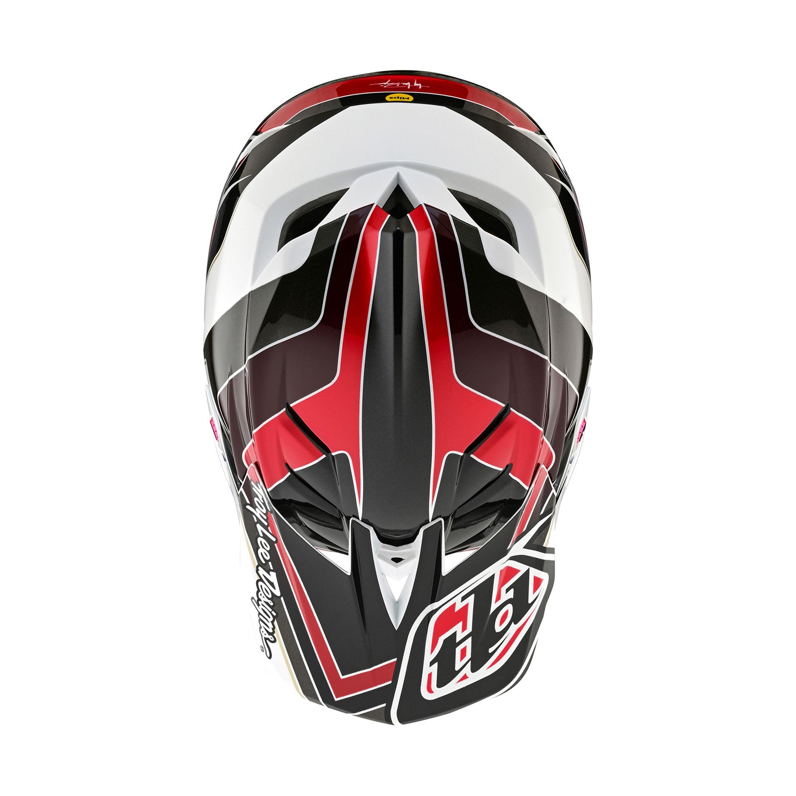 D4 Polyacrylite Helmet W/MIPS Block Charcoal / Red