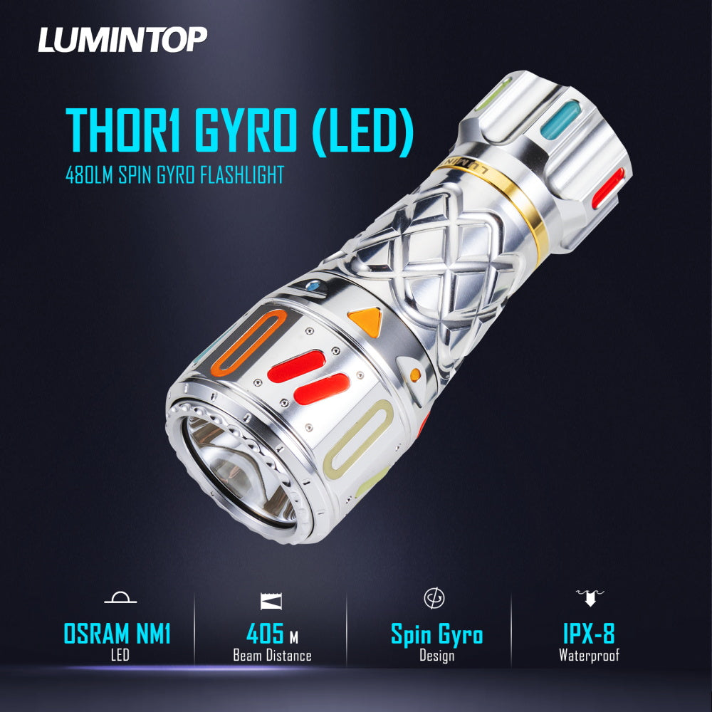 Lumintop White Laser Flashlight THOR 1