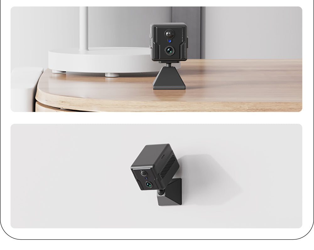 Camsoy T9G6 Smart 4G Camera Wireless Indoor & Outdoor Mini Security Camera Night Vision PIR Motion Detection