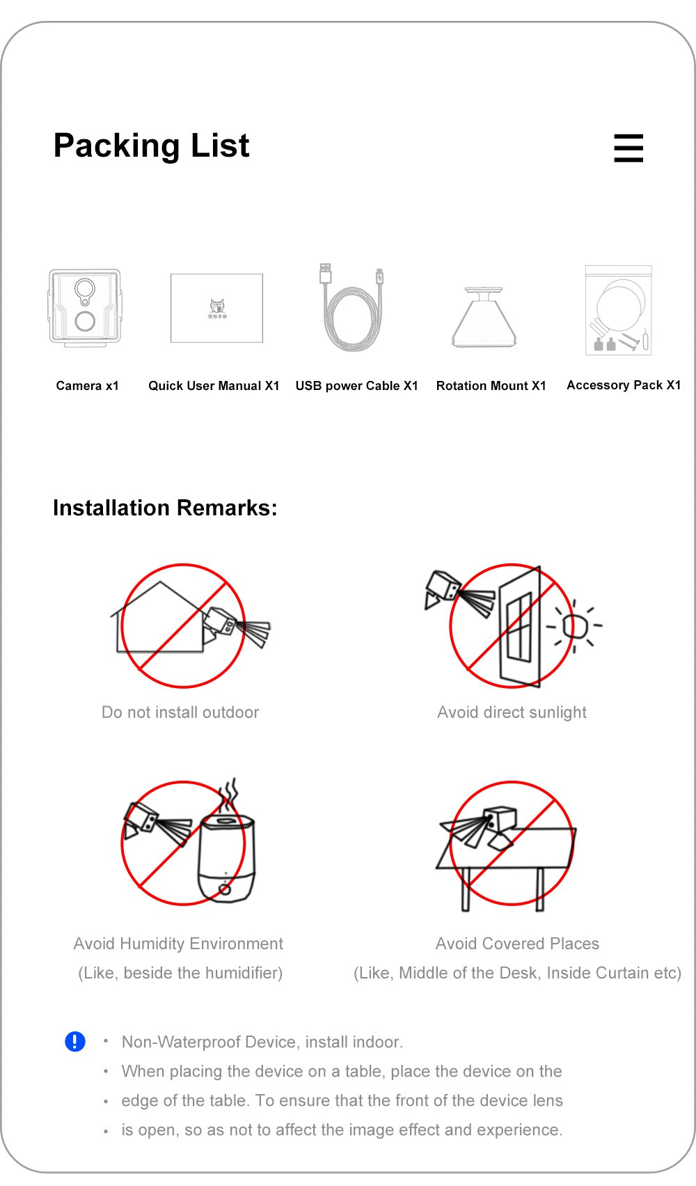 Camsoy T9G6 Smart 4G Camera Wireless Indoor & Outdoor Mini Security Camera Night Vision PIR Motion Detection