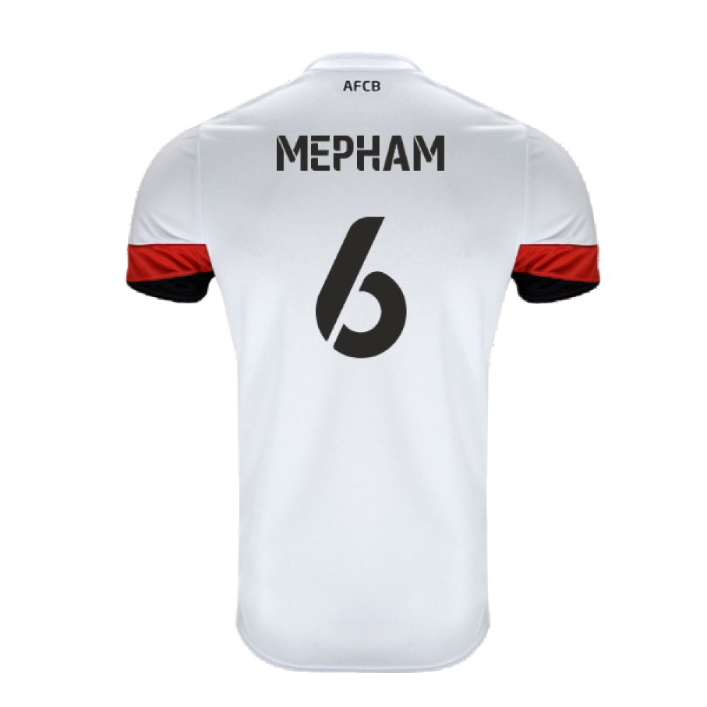 Bournemouth 2021-22 Away Shirt (Sponsorless) (L) (Mepham 6) (Mint)