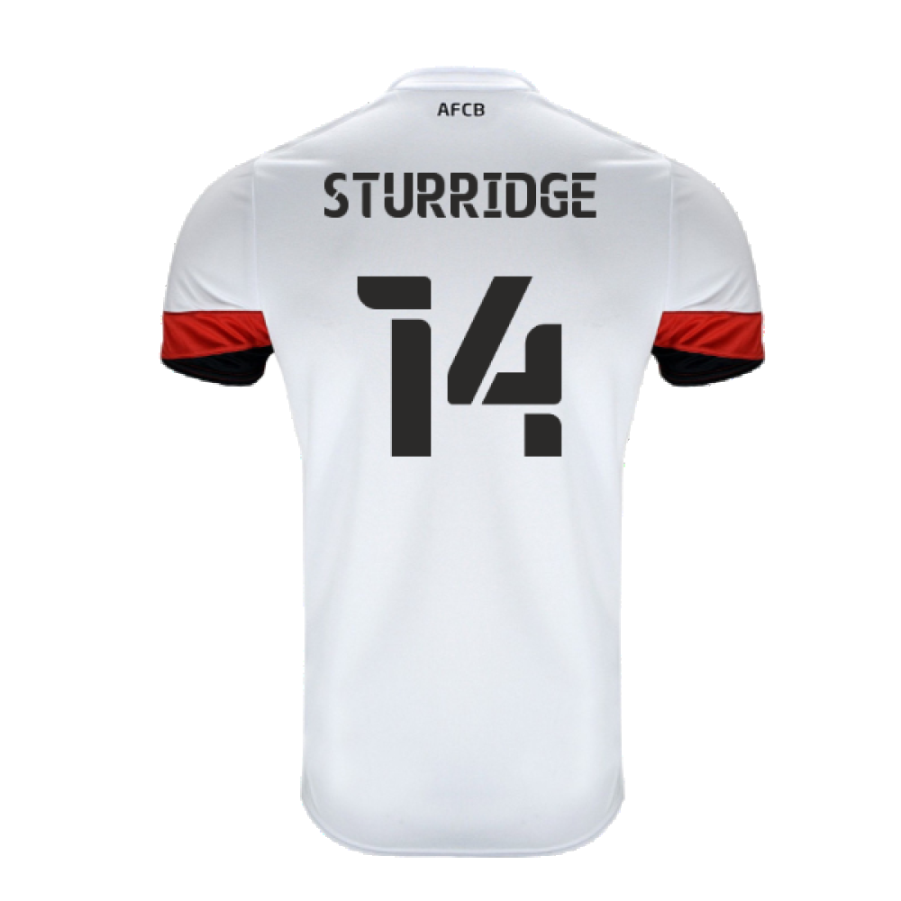 Bournemouth 2021-22 Away Shirt (Sponsorless) (L) (Sturridge 14) (Mint)