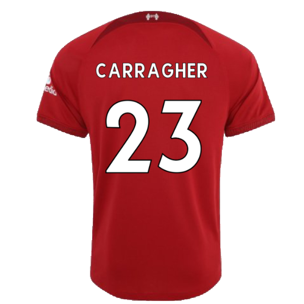 Liverpool 2022-23 Home Shirt (M) (CARRAGHER 23) (BNWT)