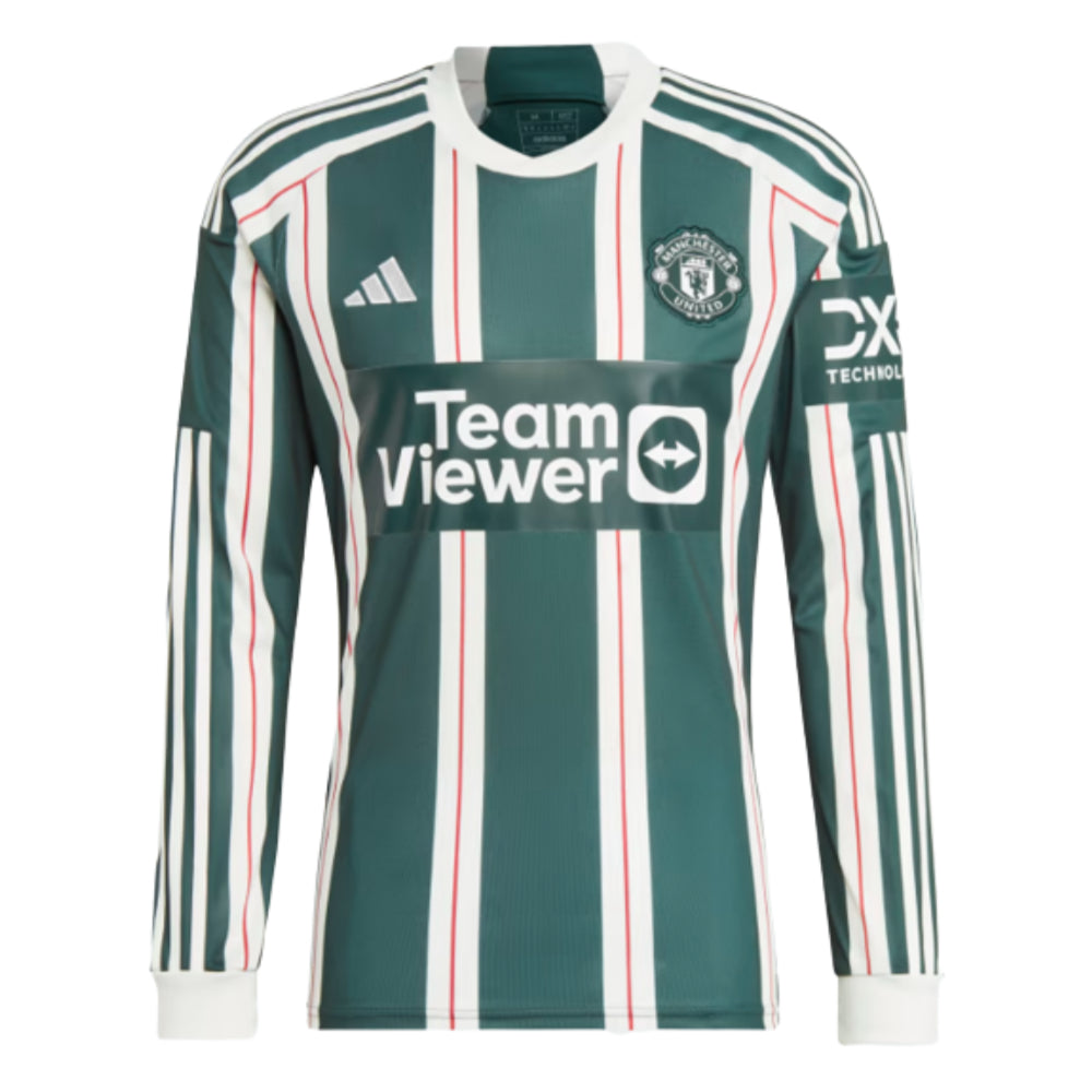 Manchester United 2023-2024 Long Sleeve Away Shirt (M) (Good)