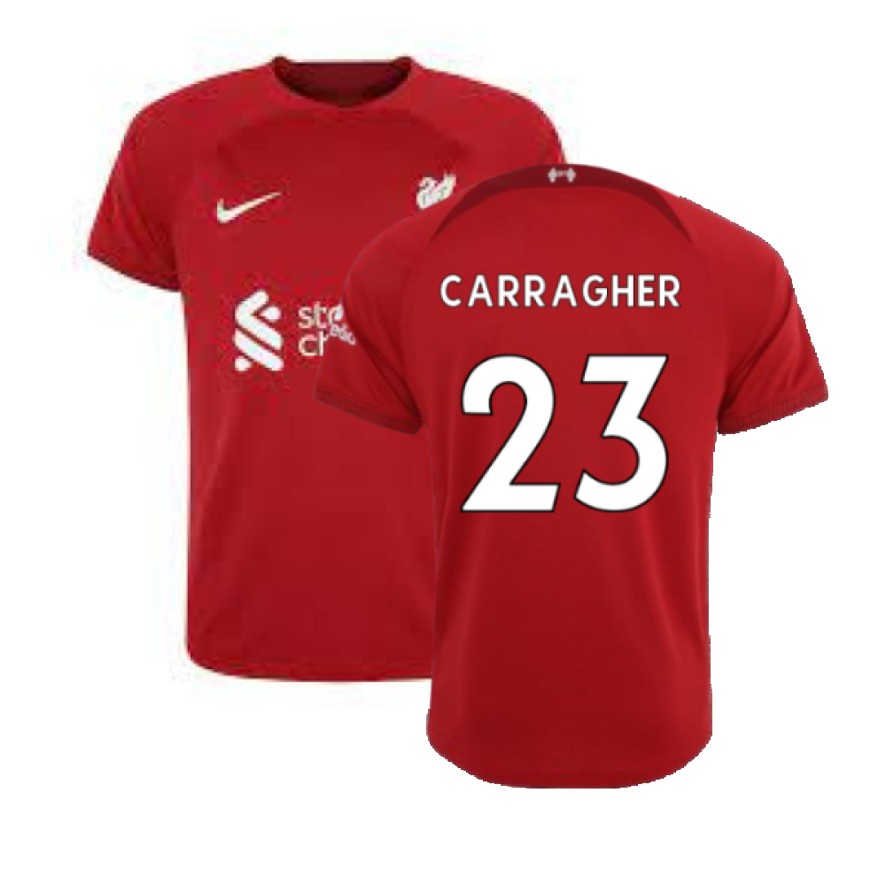 Liverpool 2022-23 Home Shirt (M) (CARRAGHER 23) (BNWT)