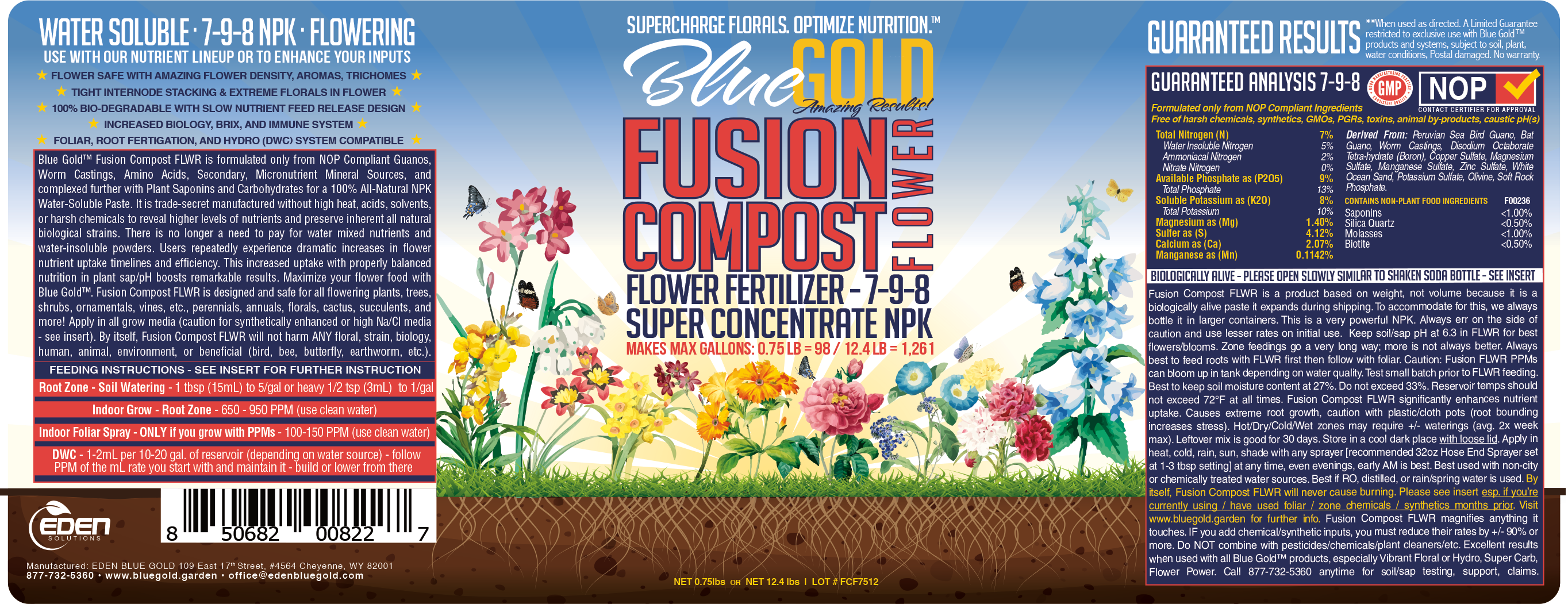 Eden BlueGold - Fusion Flower