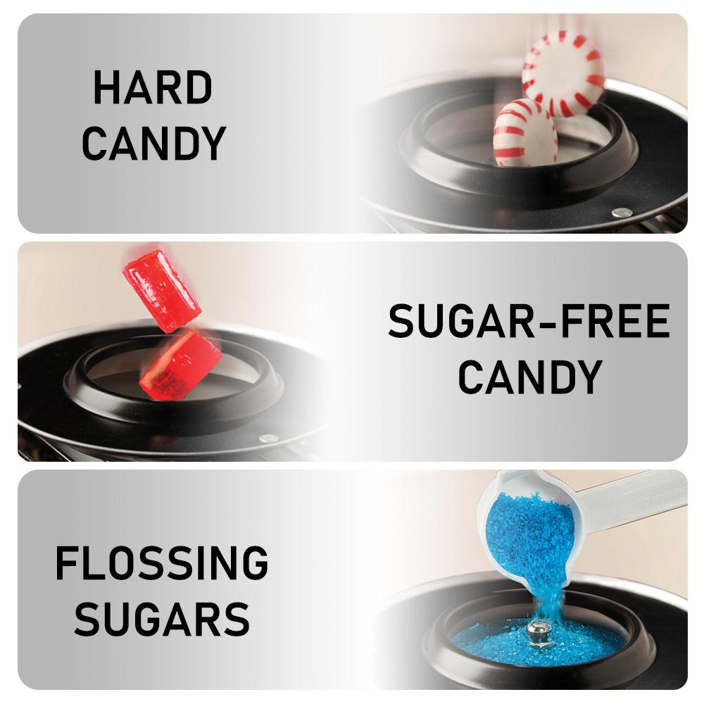 Hard & Sugar-Free Candy Cotton Candy Maker