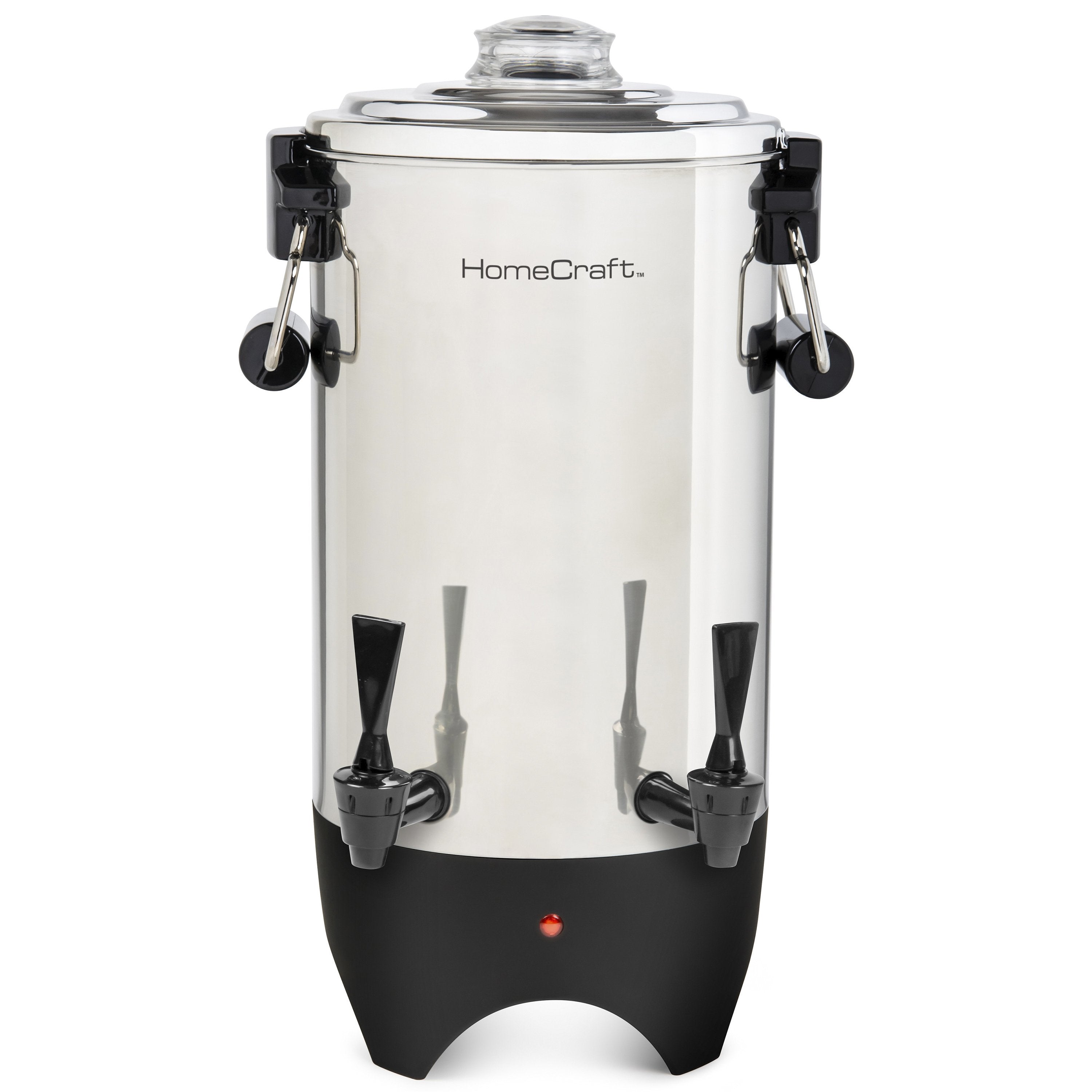 HomeCraft? Quick-Brewing 1000-Watt Automatic 45-Cup Coffee Urn, Stainless Steel