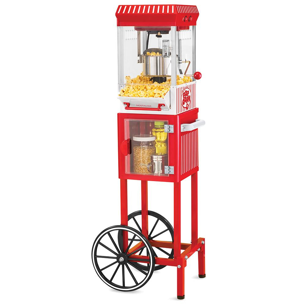 2.5-Ounce Popcorn Cart - 48 Inches Tall