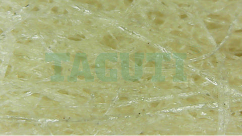 The surface structure of the filter paper after magnification 500 times