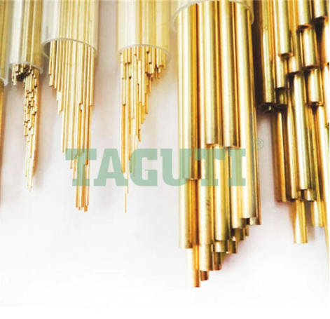 brass electrode tube, copper electrode tube, edm drill parts, edm drill electrodes, small hole brass tube