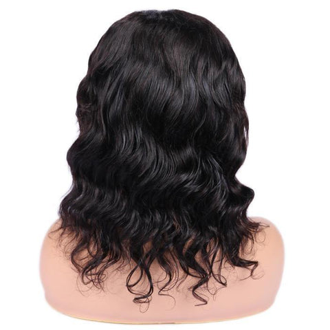 Wignee 4*4 lace closure wig loose wave human hair wig 150%density lace part wig