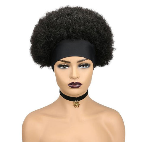 black chignon wigs