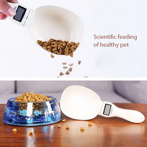 Pet Food Drinking Water Scoop Cup Scale With LED Display