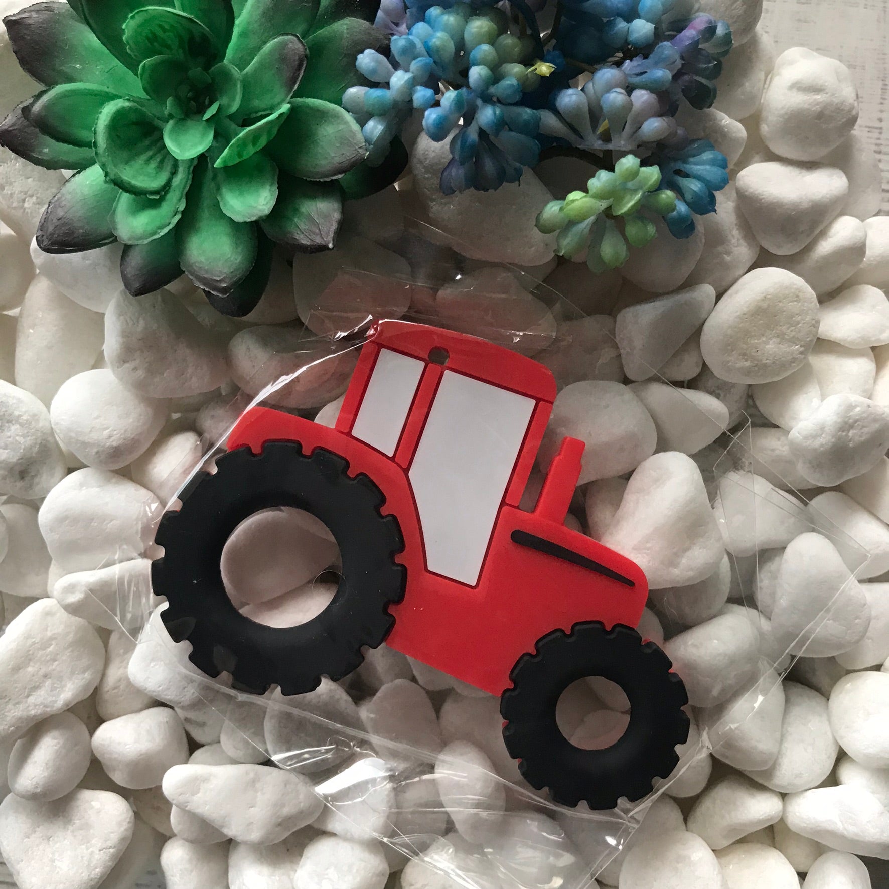 Baby Boos Teether - Tractor