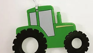 Baby Boos Teether - Tractor