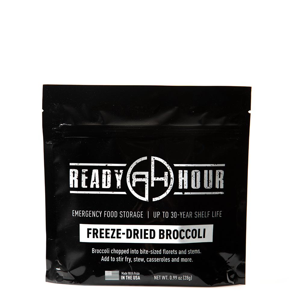 Freeze-Dried Broccoli Single Package (8 servings)