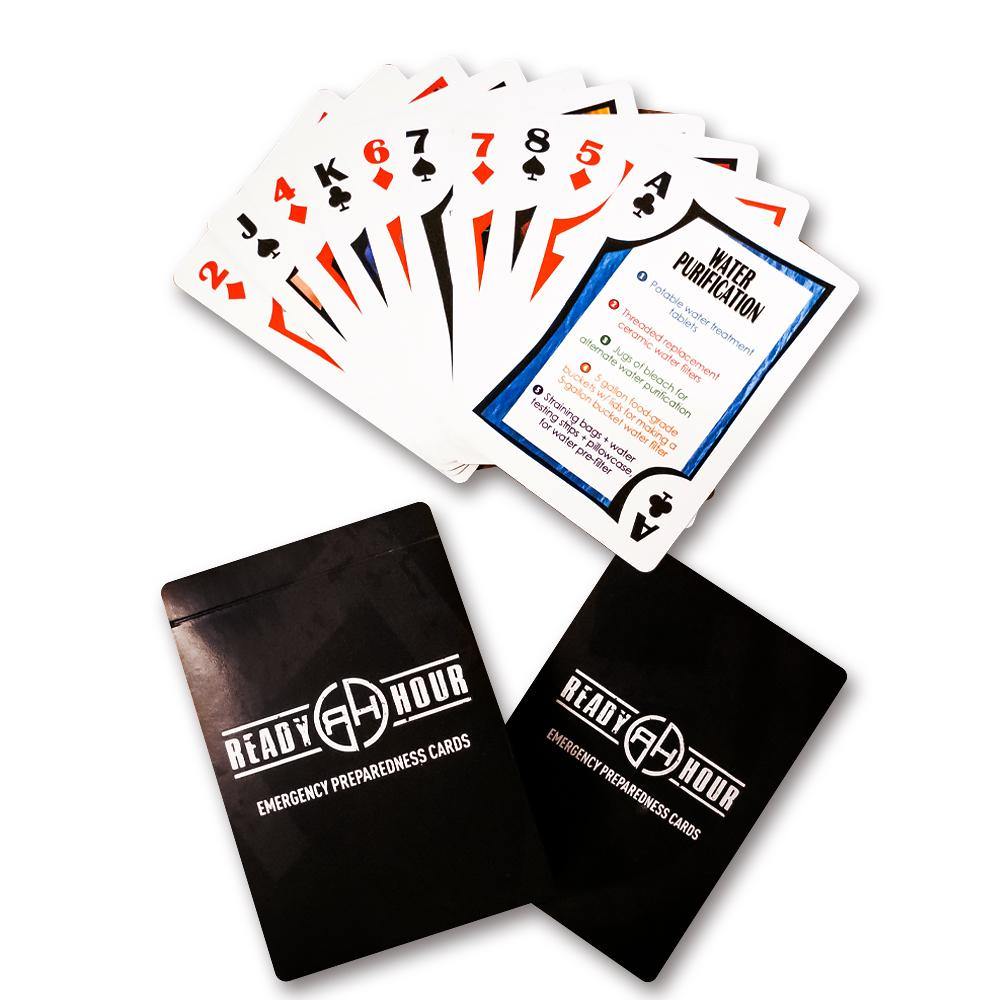 Ready Hour Preparedness Playing Cards