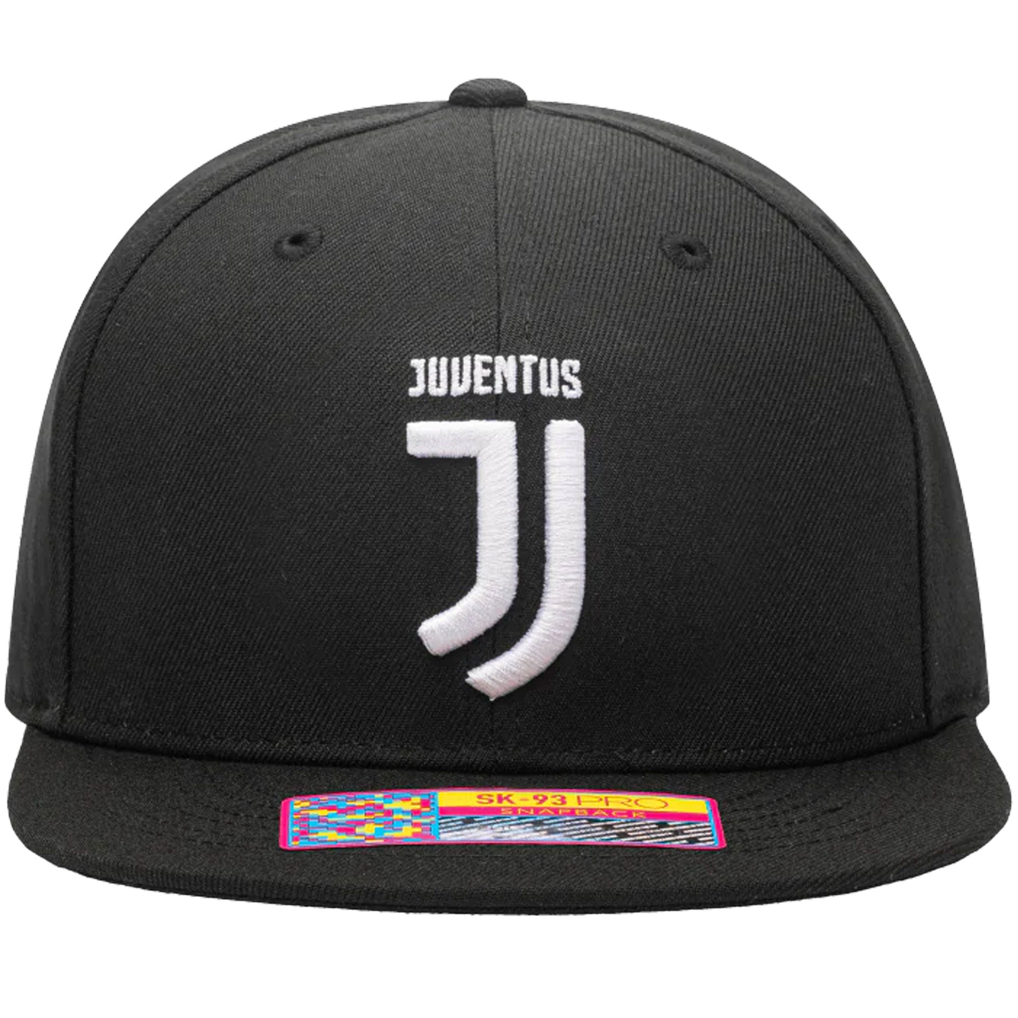 Fan Ink Juventus Snapback Hat Black/White